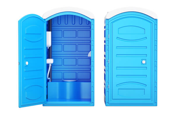 Porta Potty Rental Service Truck Broad St LA